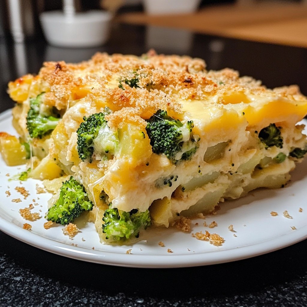 Kartoffel-Brokkoli-Auflauf