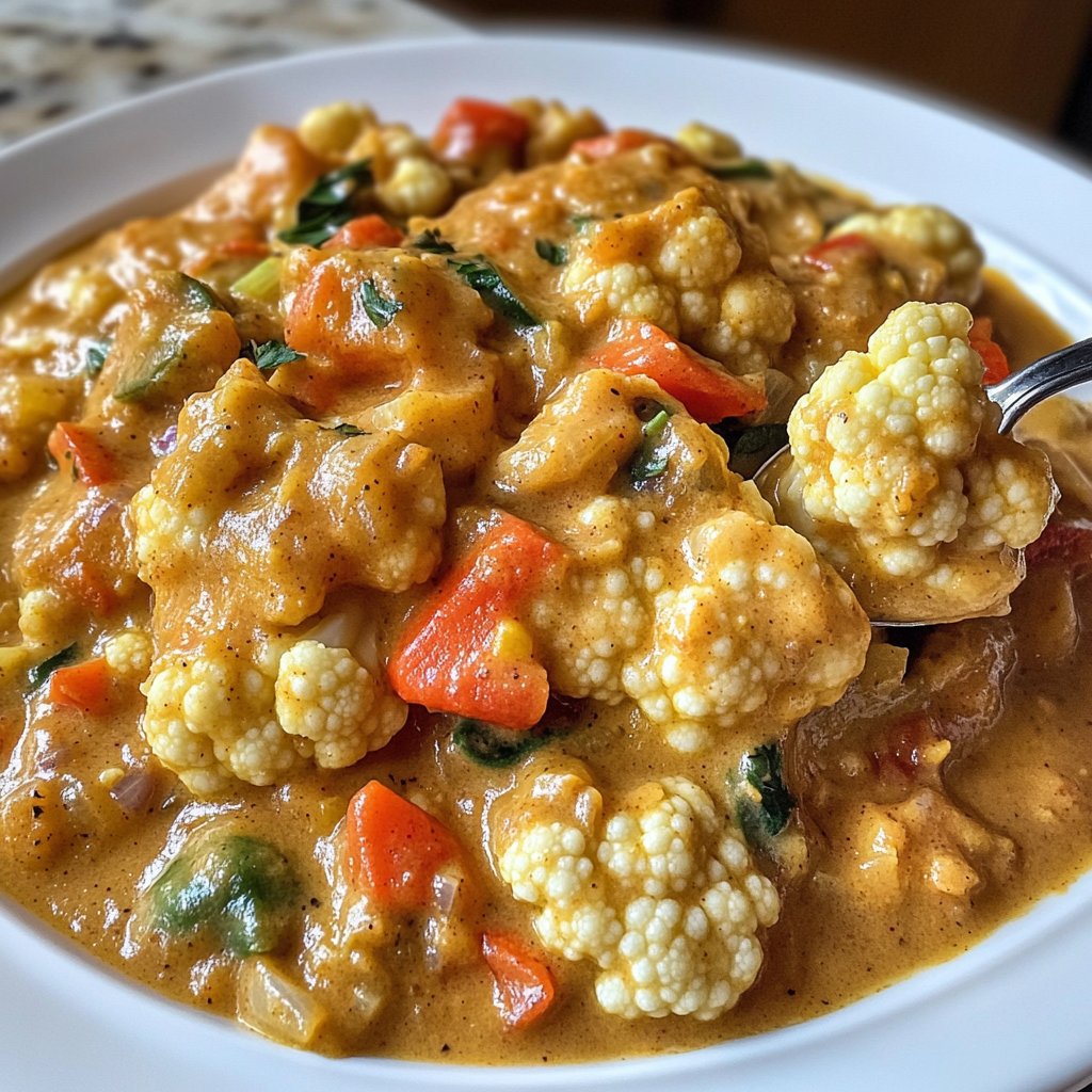 Gemüsecurry mit Blumenkohl