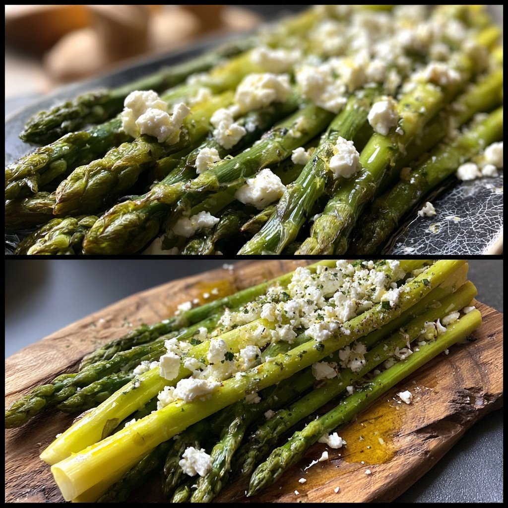 Grüner Spargel Mit Feta