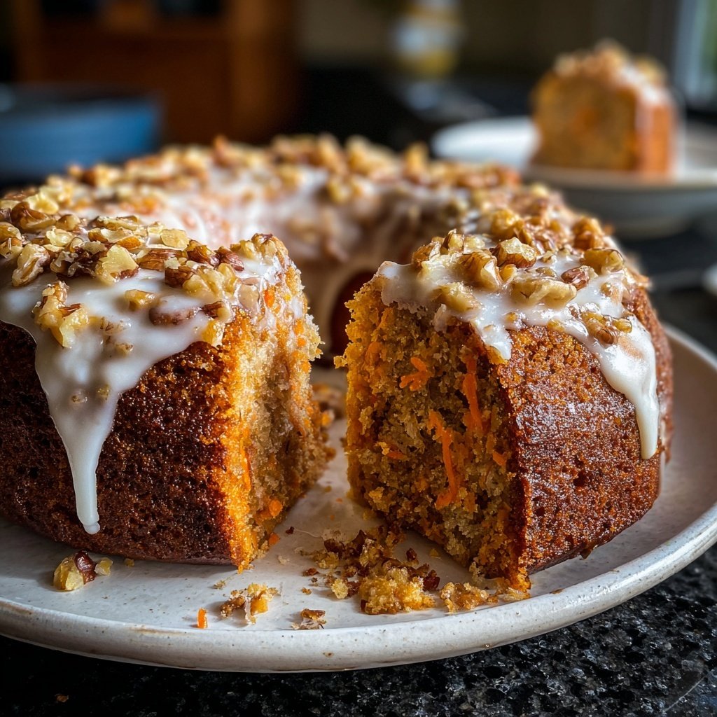 Karottenkuchen Mit Walnüssen