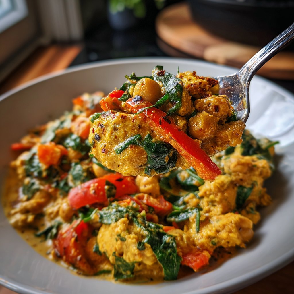 Vegetarisches Kichererbsencurry