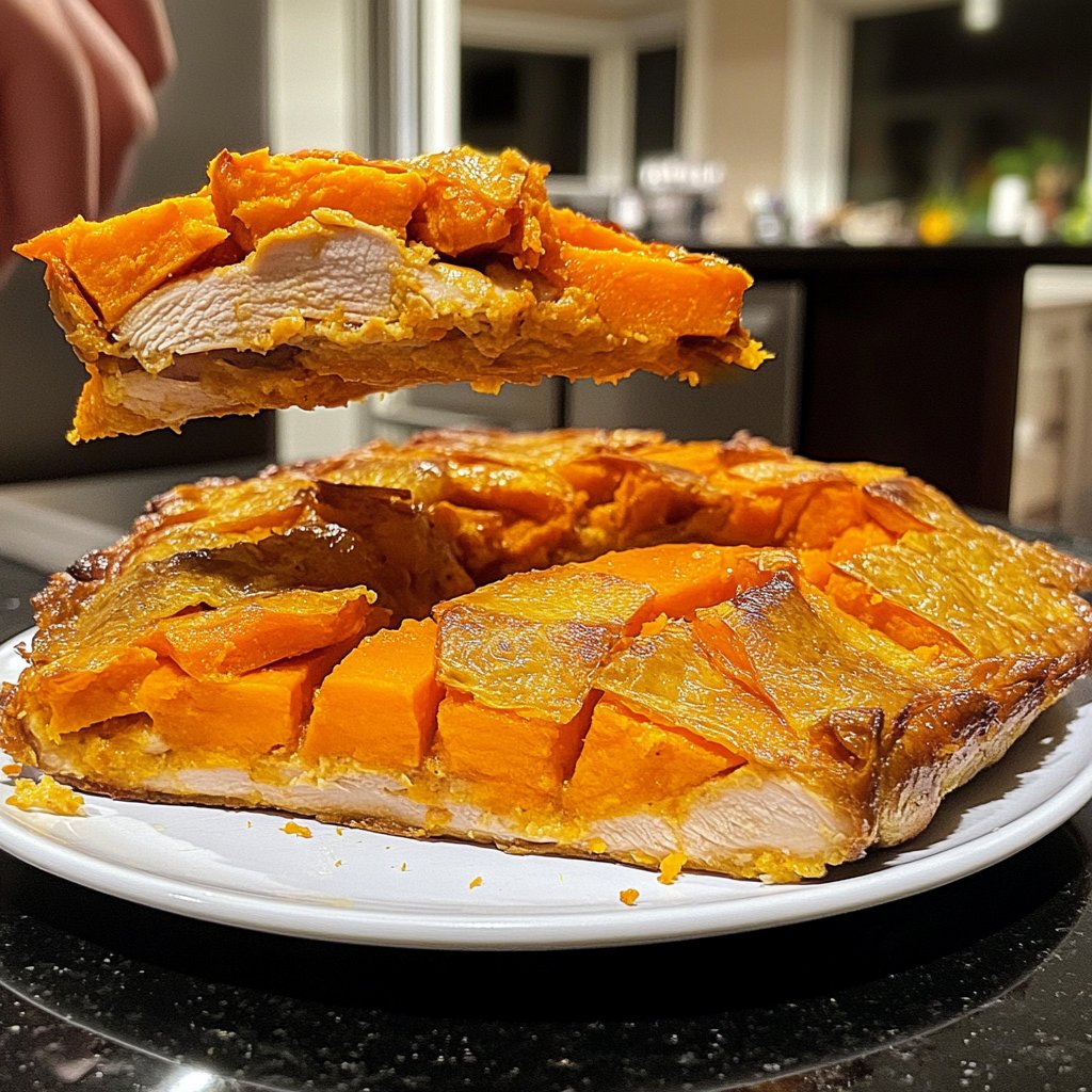 Hähnchenbrust mit Süßkartoffeln