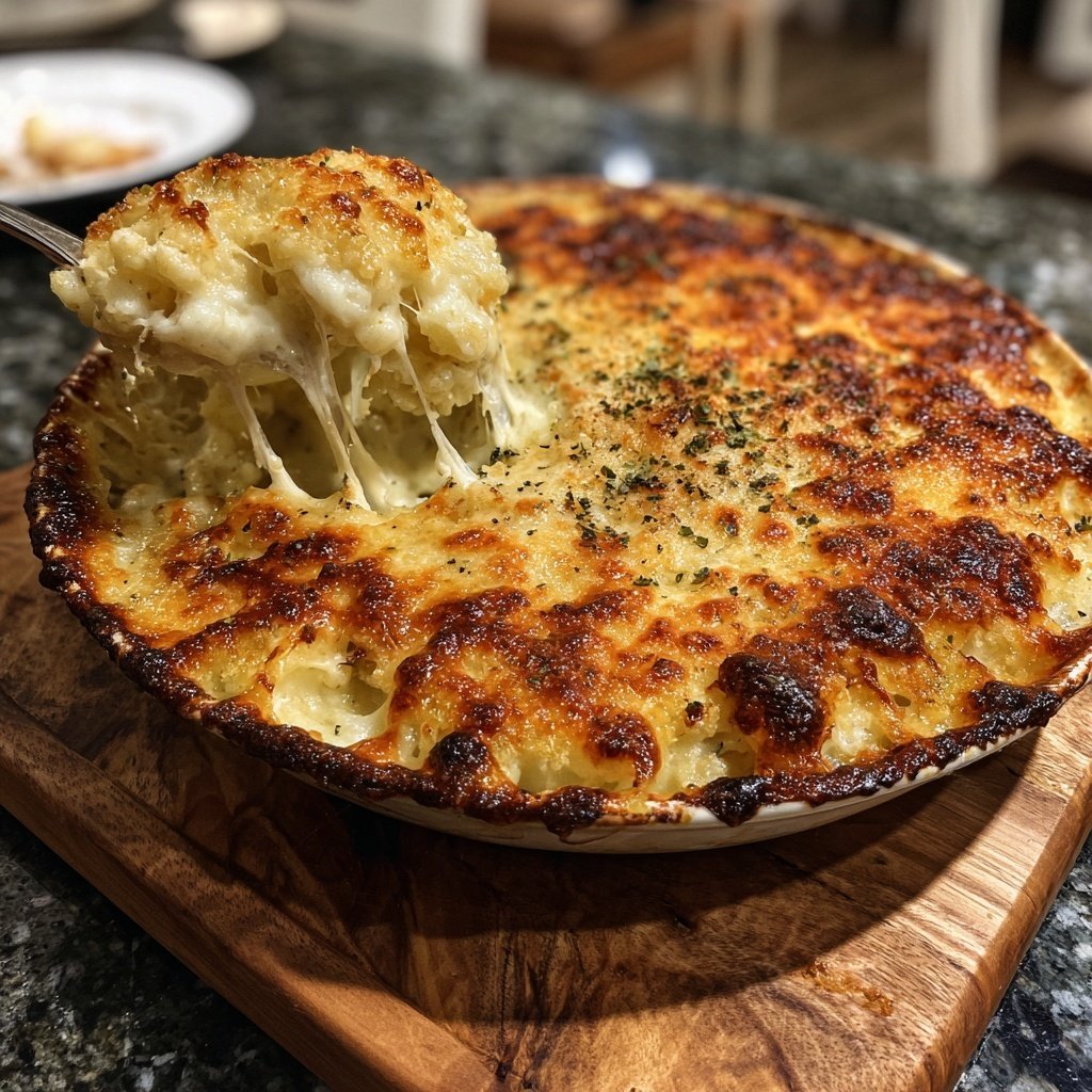 Blumenkohl Gratin Mit Käse