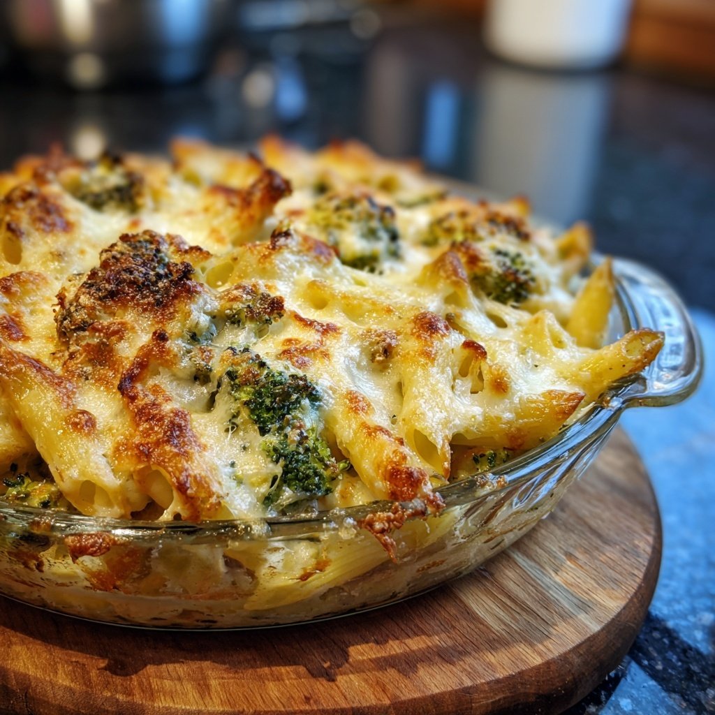 Brokkoli Nudelauflauf Mit Käse