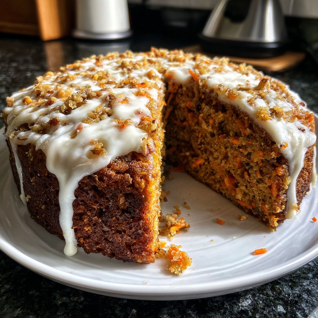 Karottenkuchen Mit Nüssen