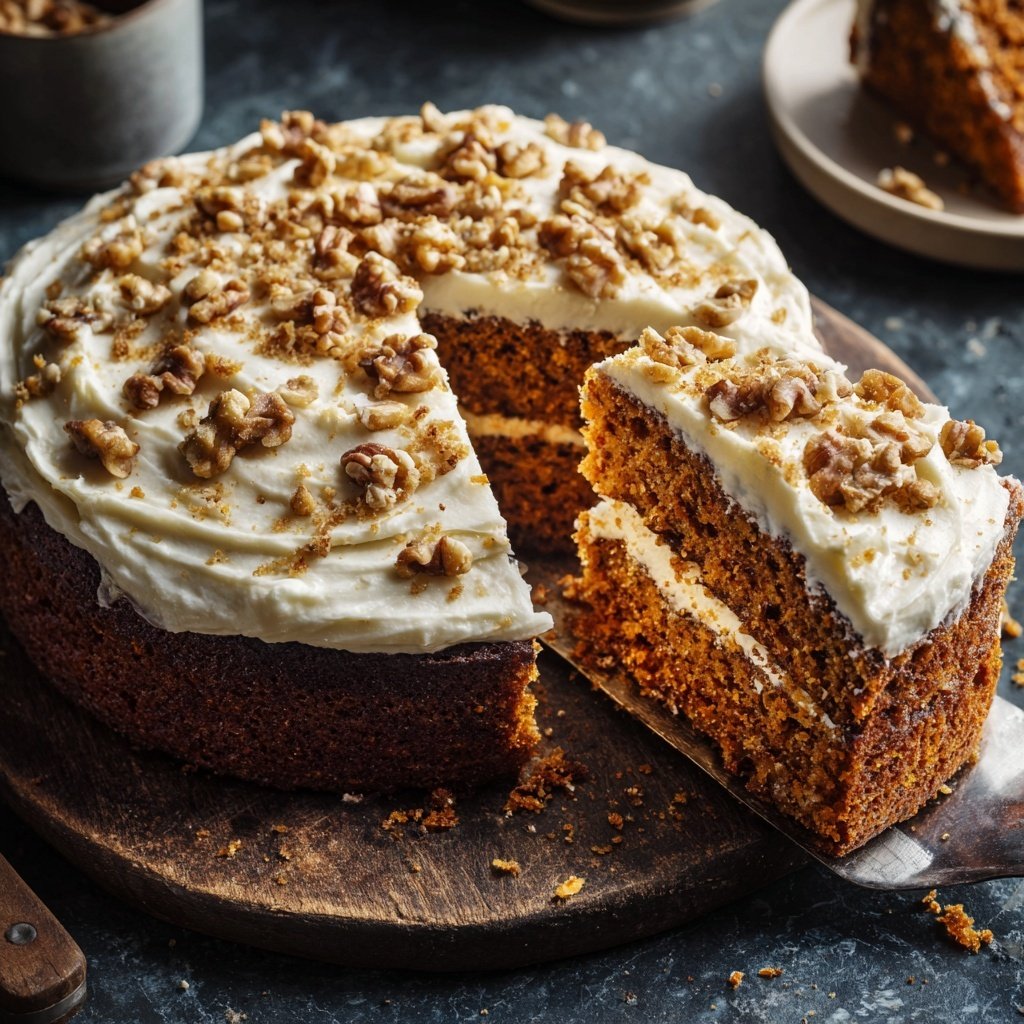 Saftiger Karottenkuchen Mit Joghurt Frosting